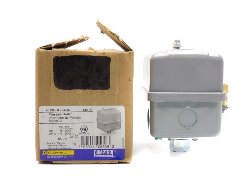 SQUARE D 9013GHG6J63X SER. C 460/575V 175PSI NSMP
