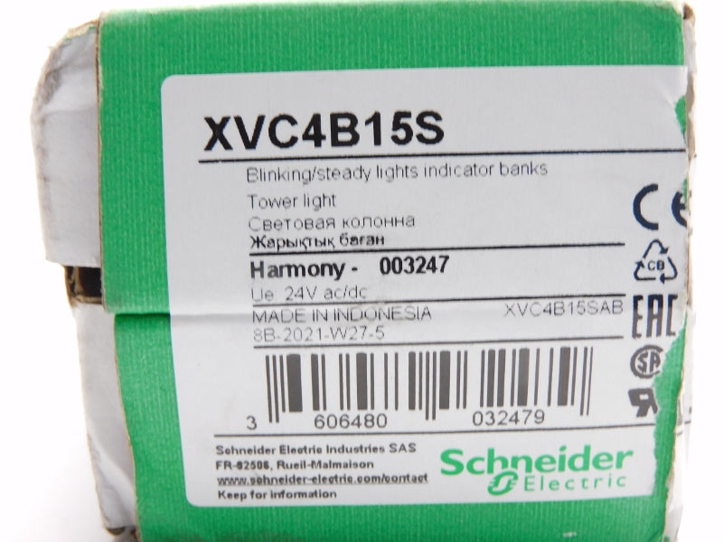 SCHNEIDER ELECTRIC XVC4B15S 24VAC/DC NSMP