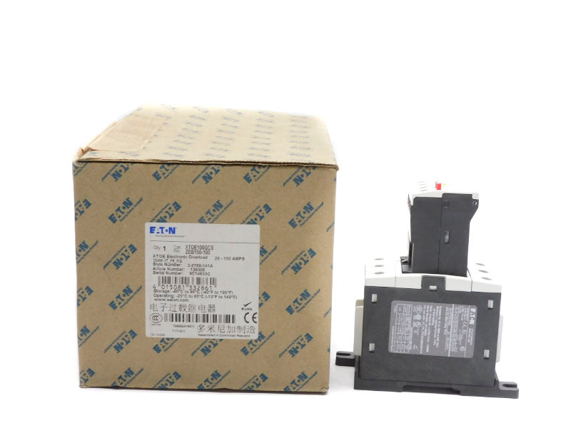 EATON XTOE100GCS ZEB150-100 600V 20-100A NSMP