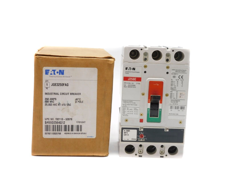 EATON JGE3250FAG 690VAC 250A NSMP