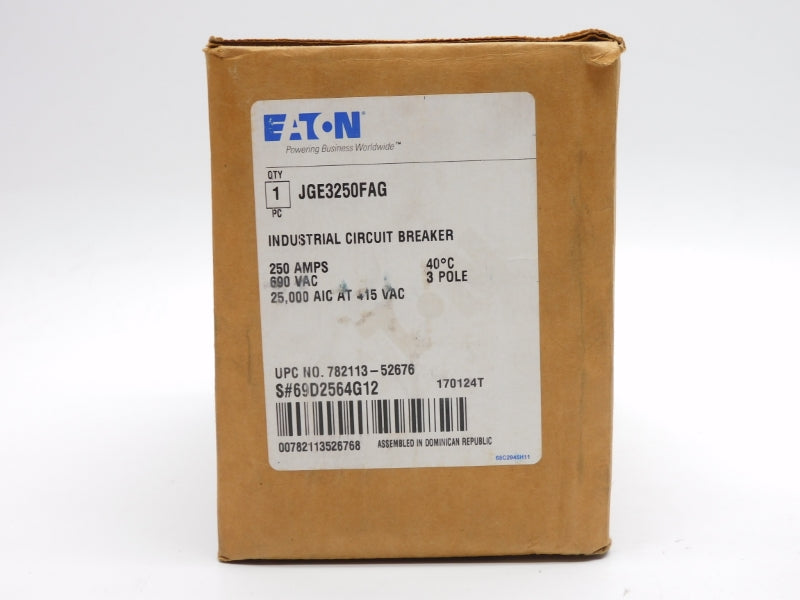 EATON JGE3250FAG 690VAC 250A NSMP