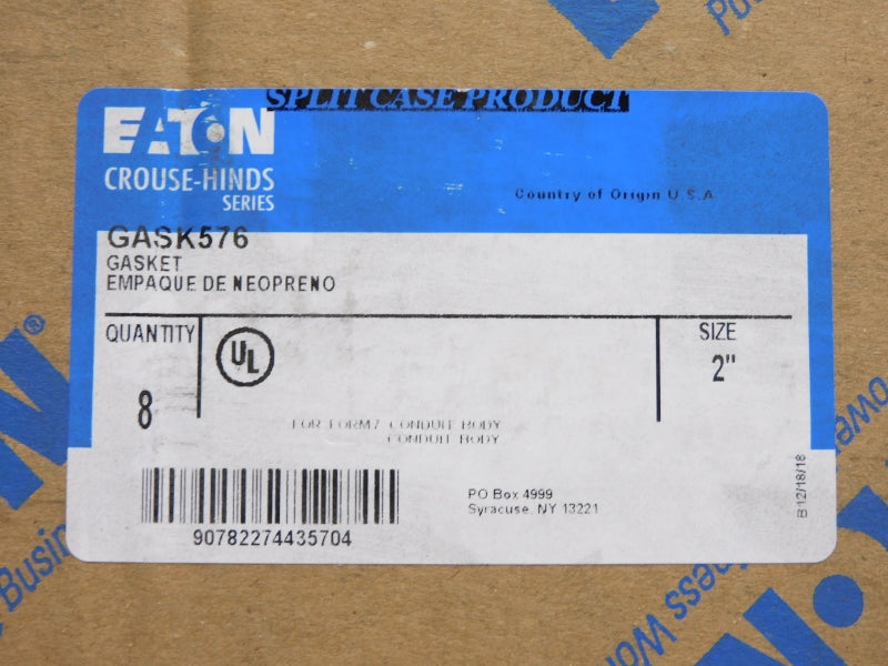 EATON GASK576 2" (PKG OF 8) NSMP