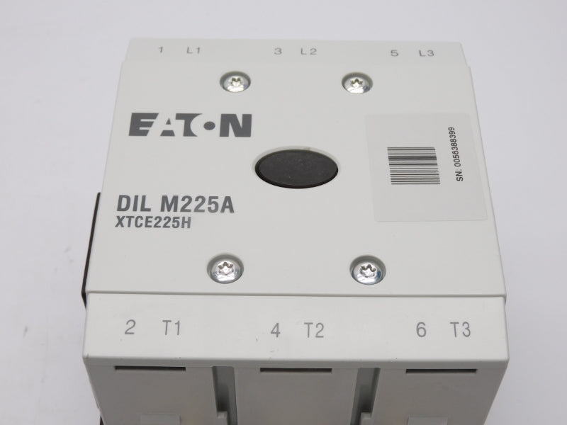 EATON XTCE225H22C DILM225A 480-500V 386A NSNP