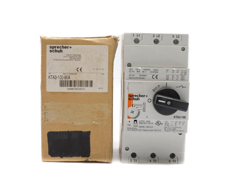 SPRECHER+SCHUH KTA3-100-90A 600VAC 63-90A NSMP