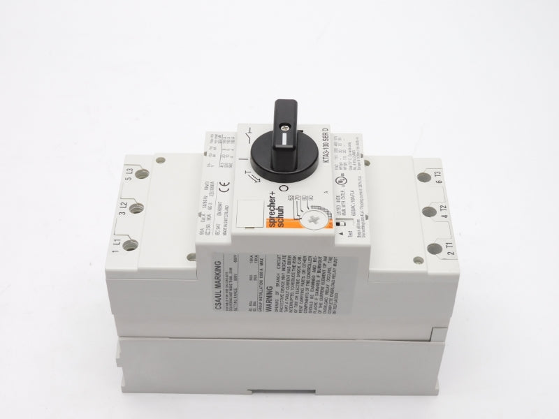 SPRECHER+SCHUH KTA3-100-90A SER. D 600VAC 63-90A NSMP