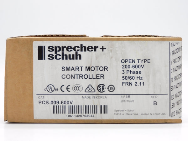 SPRECHER+SCHUH PCS-009-600V SER. B 200-600V F/W 2.11 NSFS