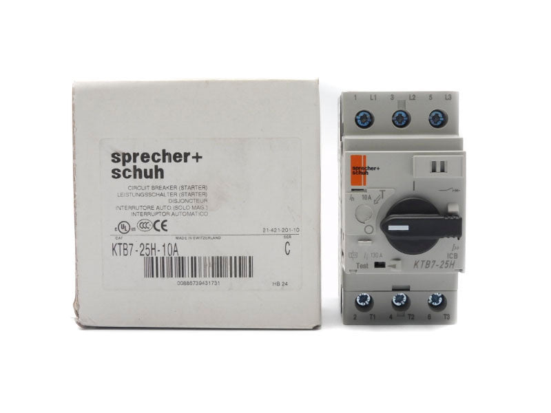 SPRECHER+SCHUH KTB7-25H-10A SER. C 690V 10A NSMP