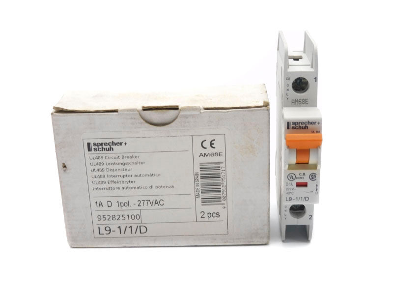 SPRECHER+SCHUH L9-1/1/D 277VAC 1A (PKG OF 2) NSMP