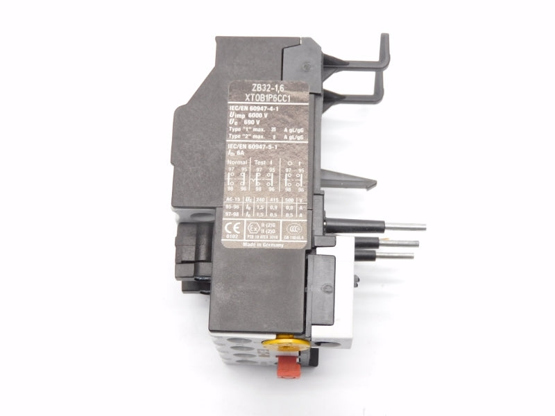 EATON XTOB1P6CC1 ZB32-1,6 690V 1-1,6A NSMP