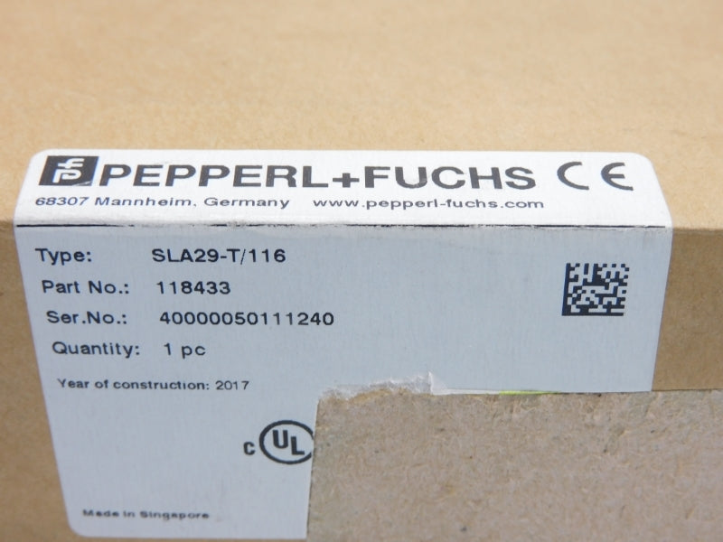 PEPPERL+FUCHS SLA29-T/116 118433 0.2-30M NSMP