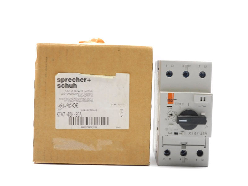 SPRECHER+SCHUH KTA7-45H-20A SER. C 690V 14.5-20A NSMP