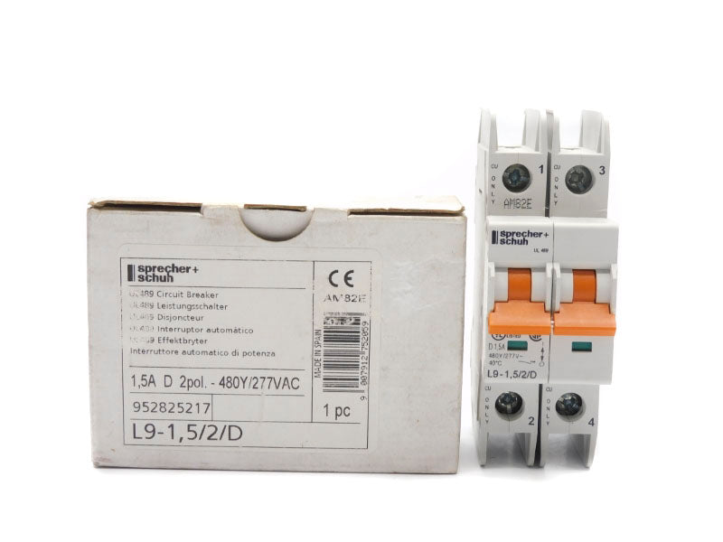SPRECHER+SCHUH L9-1,5/2/D 277VAC 1,5A NSMP