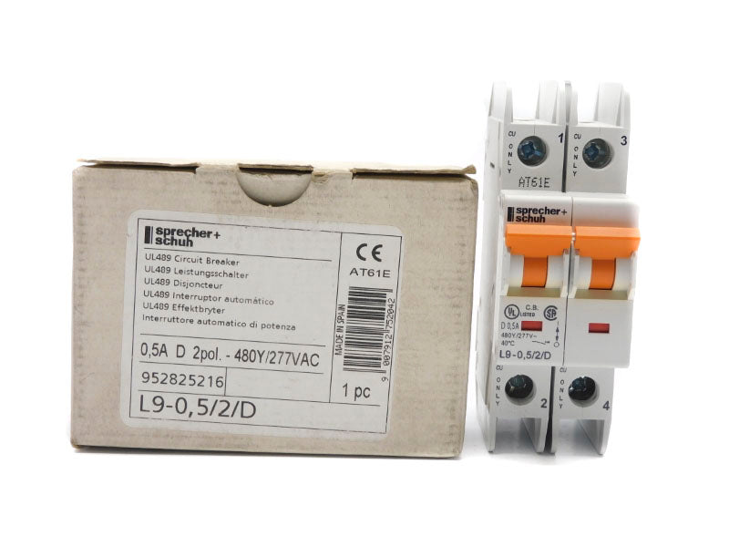 SPRECHER+SCHUH L9-0,5/2/D 277VAC 0,5A NSMP