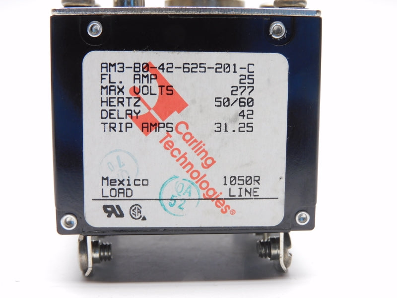 CARLIN TECHNOLOGIES AM3-80-42-625-201-C 277V 25A NSNP