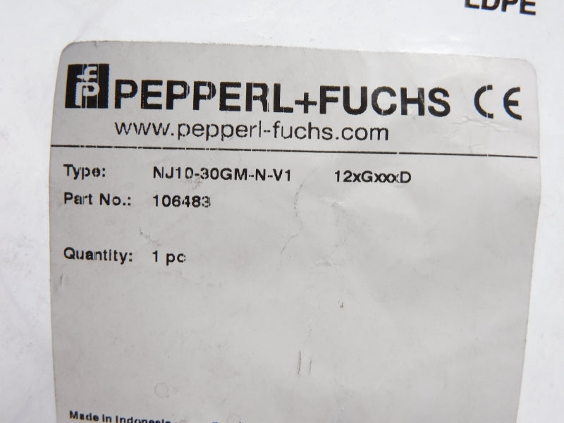 PEPPERL+FUCHS NJ10-30GM-N-V1 106483 8,2VDC NSMP