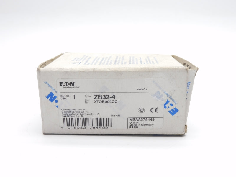 EATON XTOB004CC1 ZB32-4 690V 2,4-4A NSMP