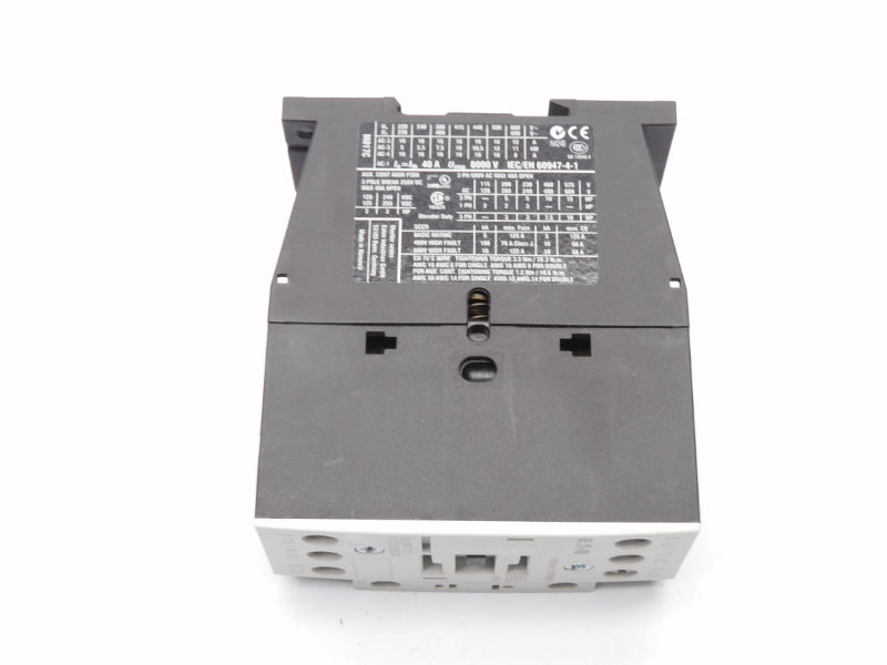 EATON XTCE018C10A DILM17-10 110/120V 40A NSMP