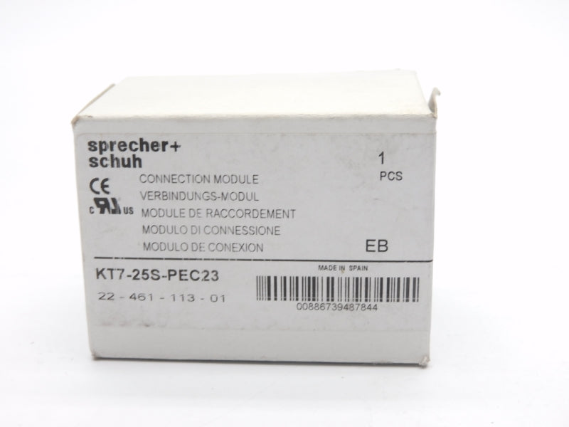 SPRECHER+SCHUH KT7-25S-PEC23 NSMP