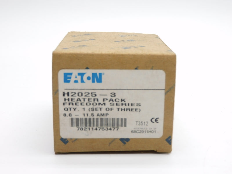 EATON H2025-3 8.0-11.5A (PKG OF 3) NSMP