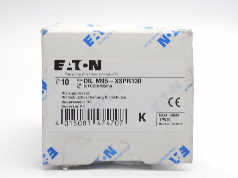 EATON DILM95-XSPR130 XTCEXRSFA 48-130VAC (PKG OF 10) NSMP