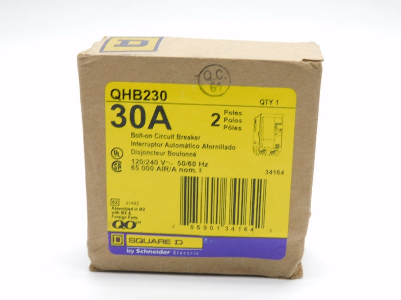 SQUARE D QHB230 120/240V 30A NSMP