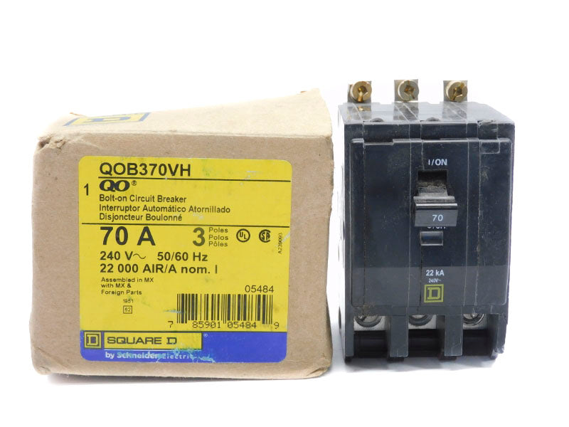 SQUARE D QOB370VH 240V 70A (AS PICTURED) NSMP
