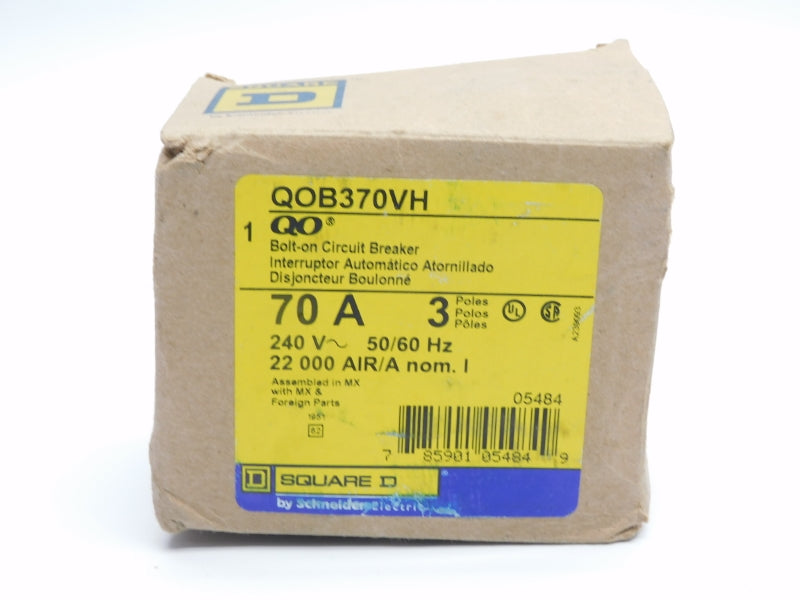 SQUARE D QOB370VH 240V 70A (AS PICTURED) NSMP