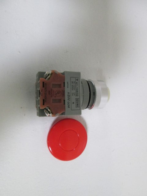 IDEC PUSHBUTTON ABW402-R *NEW IN BOX*