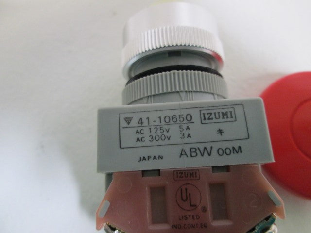 IDEC PUSHBUTTON ABW402-R *NEW IN BOX*