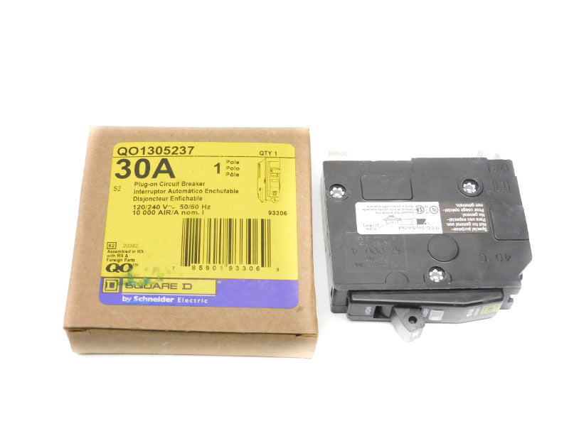 SQUARE D QO1305237 120/240V 30A NSMP