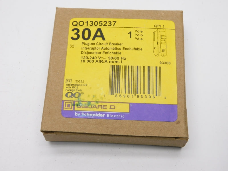 SQUARE D QO1305237 120/240V 30A NSMP