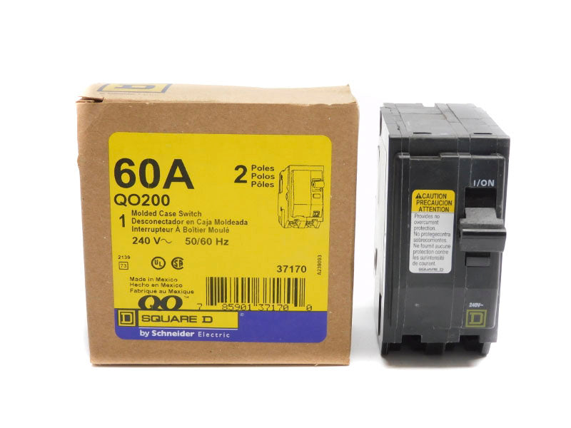 SQUARE D QO200 240V 60A NSMP