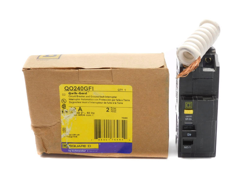 SQUARE D QO240GFI 120/240V 40A  NSMP