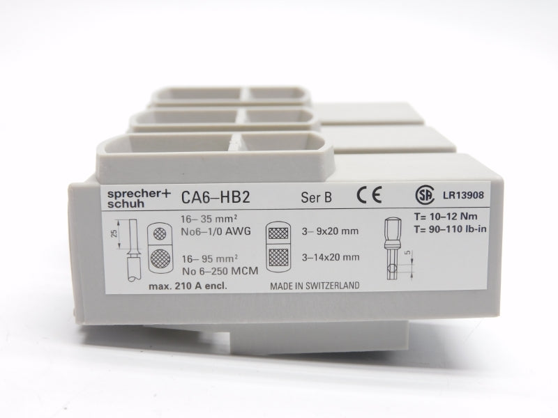 SPRECHER+SCHUH CA6-HB2 (PKG OF 2) NSMP