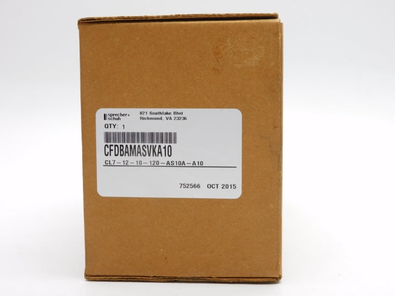 SPRECHER+SCHUH CL7-12-10-120-AS10A-A10 CFDBAMASVKA10 110/120V 6.3-10A NSMP
