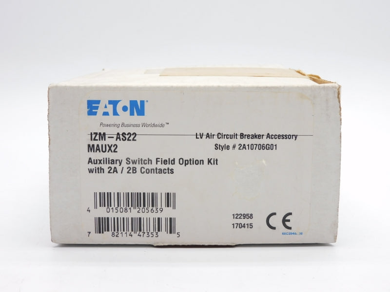 EATON IZM-AS22 250VAC/DC 10A NSMP