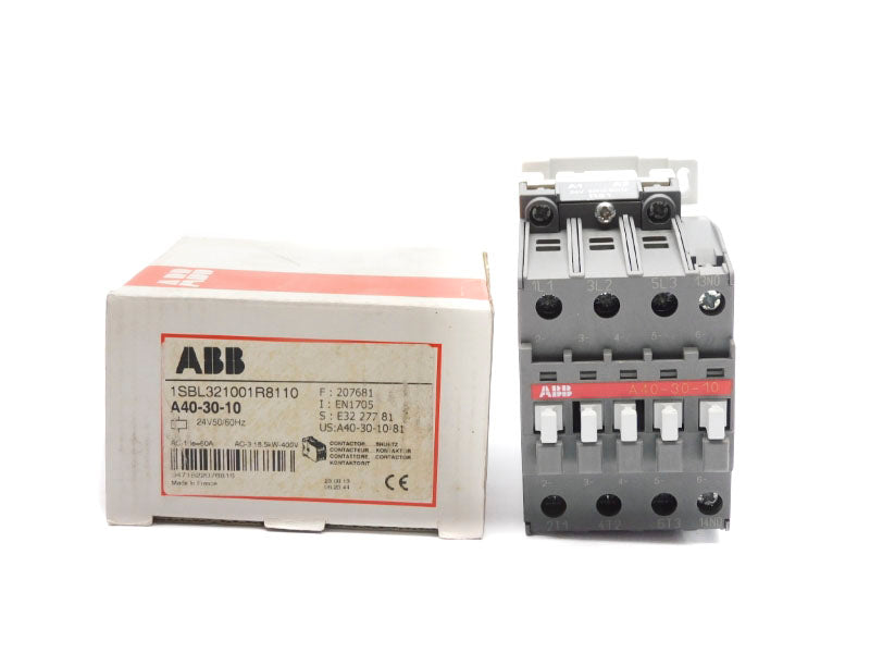 ABB 1SBL321001R8110 A40-30-10 24V 60A NSMP