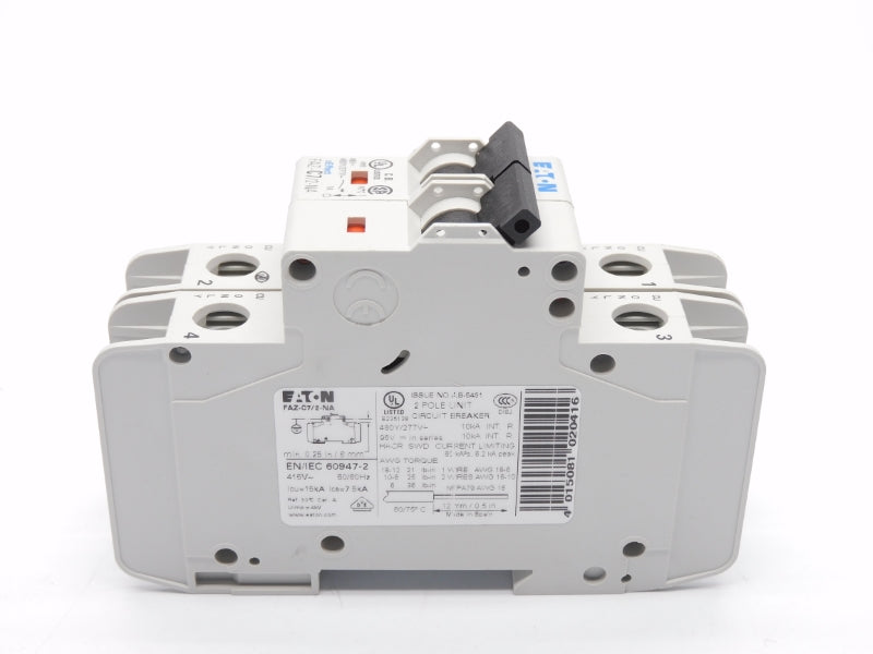 EATON FAZ-C7/2-NA 102165 277VAC 7A NSMP