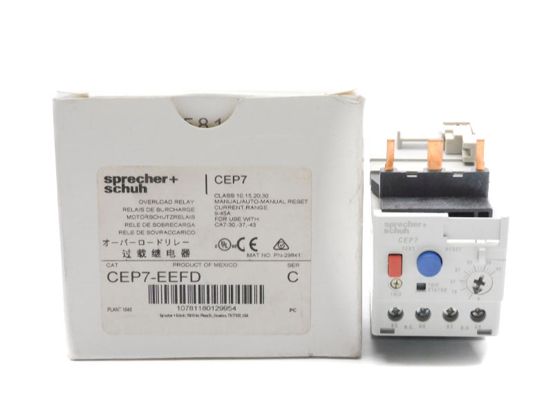 SPRECHER+SCHUH CEP7-EEFD SER. C 690V 9-45A NSMP