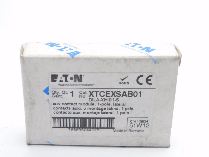 EATON XTCEXSAB01 DILA-XHI01-S 600V 16A NSMP