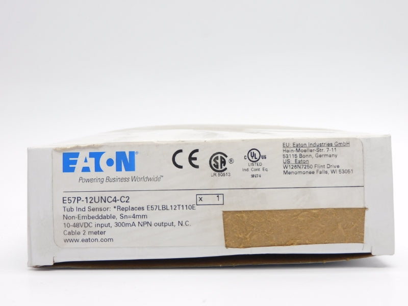 EATON E57P-12UNC4-C2 10-48VDC 2M NSMP