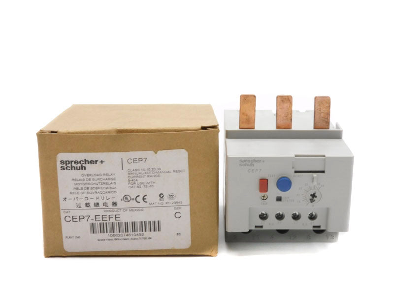 SPRECHER+SCHUH CEP7-EEFE SER. C 600V 9-45A NSMP