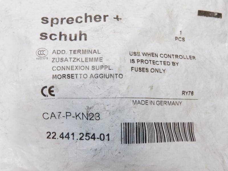 SPRECHER+SCHUH CA7-P-KN23 690V 45A NSMP