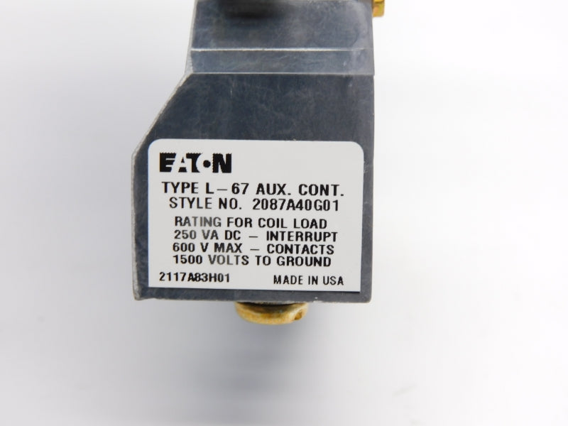 EATON 2087A40G11 600V NSMP