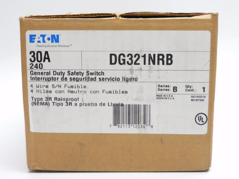 EATON DG321NRB SER. B 240V 30A NSMP