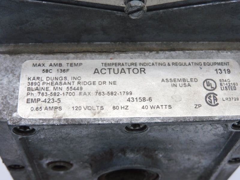 KARL DUNGS EMP-423-5 120V 0.65A UNMP
