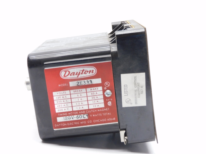 DAYTON 2E333 120V 60A 1M NSMP