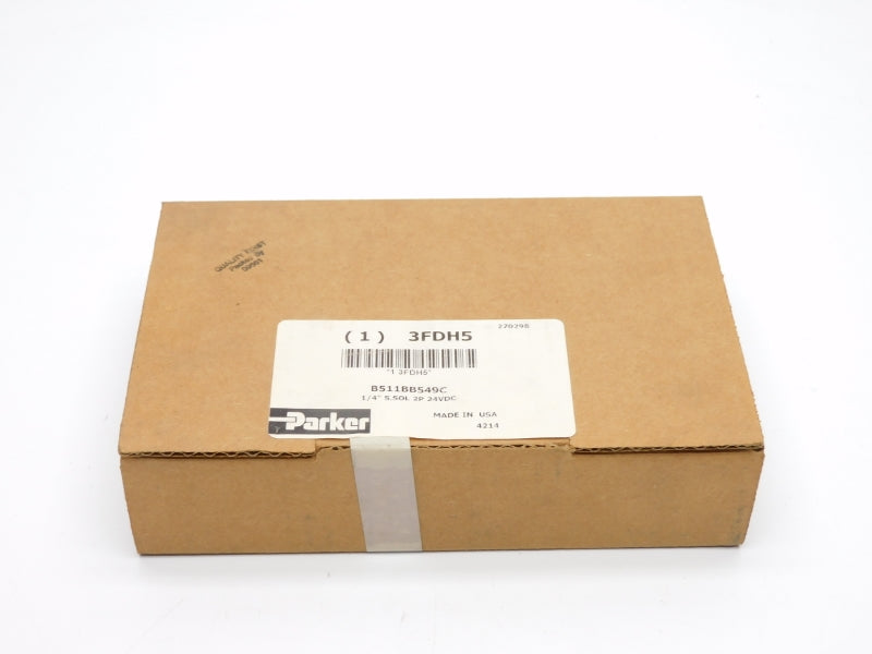 PARKER B511BB549C 24VDC 1/4" NSFS