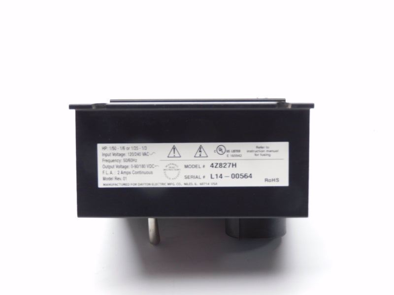 DAYTON 4Z827H 120/240VAC 2A NSMP