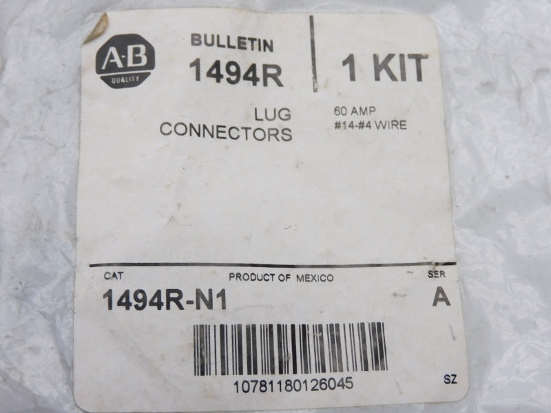 ALLEN BRADLEY 1494R-N1 SER. A 60A NSMP